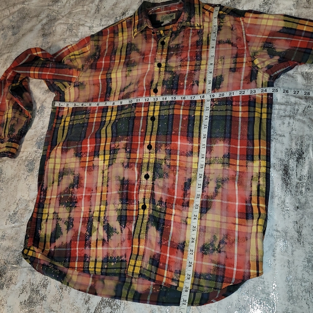 SOLD L.L. Bean Flannel Shirt - Picture 5 of 9